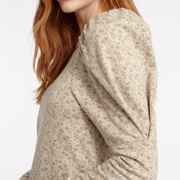 New Splendid Josephine Sweatshirt top pullover floral boho print - Picture 8 of 16